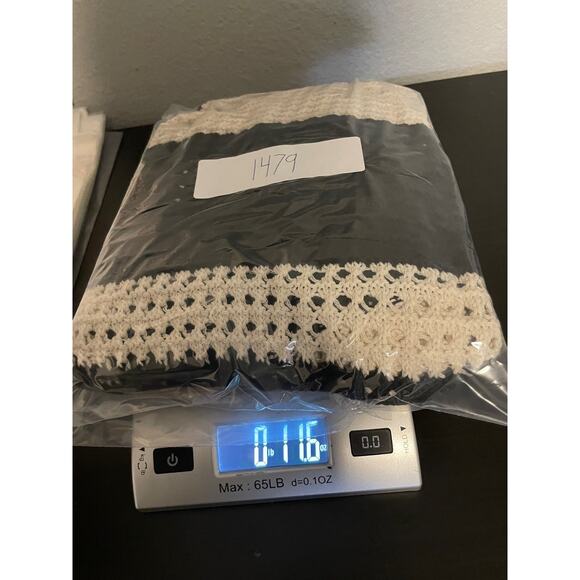 ONLY Cardigan Sweater Womens Small Striped Crochet Button Up Knit Top - Picture 8 of 8